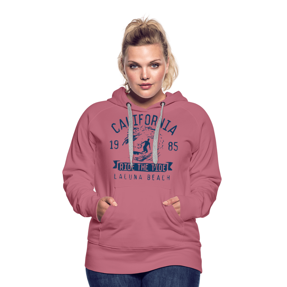 SPOD Women’s Premium Hoodie | Spreadshirt 444 Ride the Tide California - Women’s Premium Hoodie