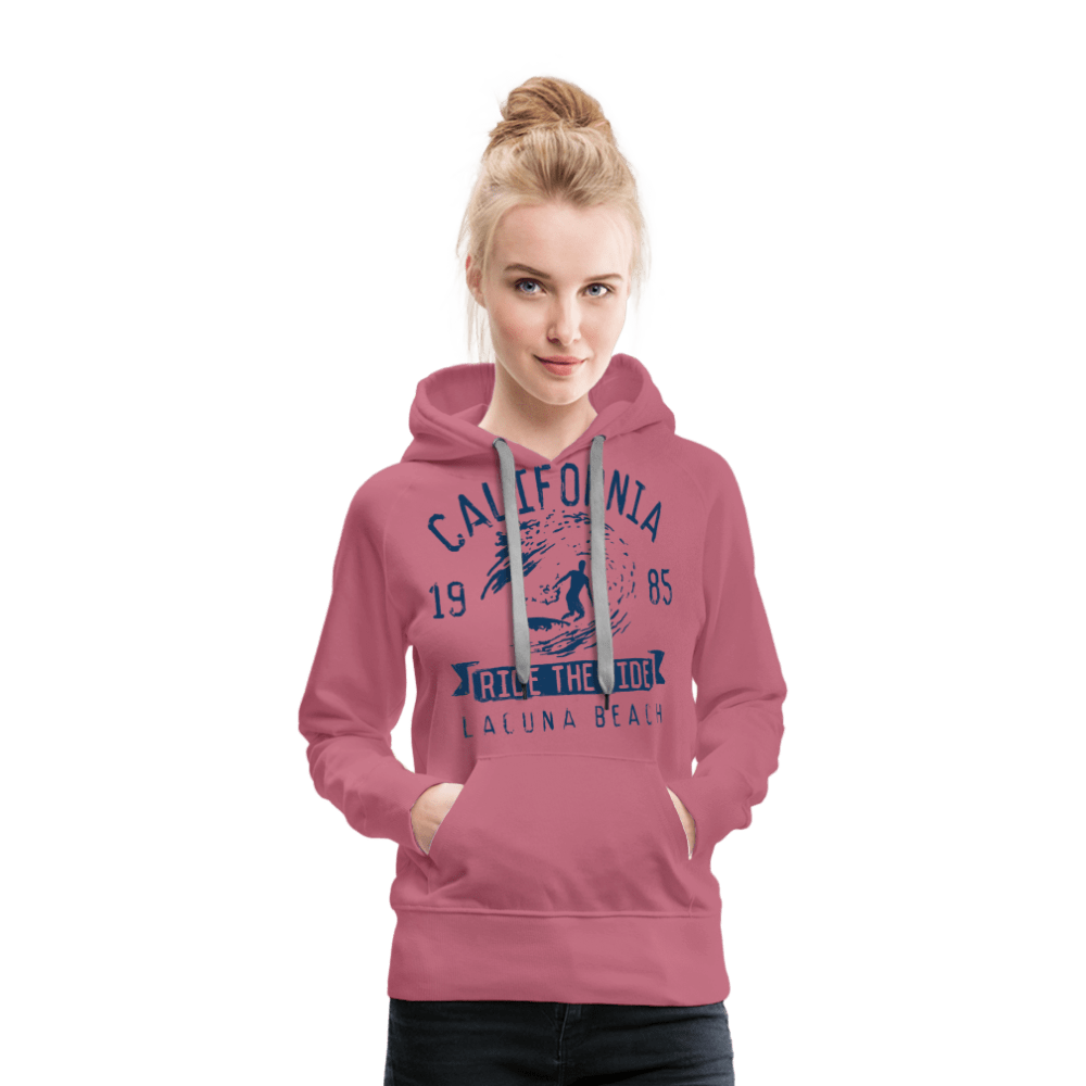 SPOD Women’s Premium Hoodie | Spreadshirt 444 Ride the Tide California - Women’s Premium Hoodie