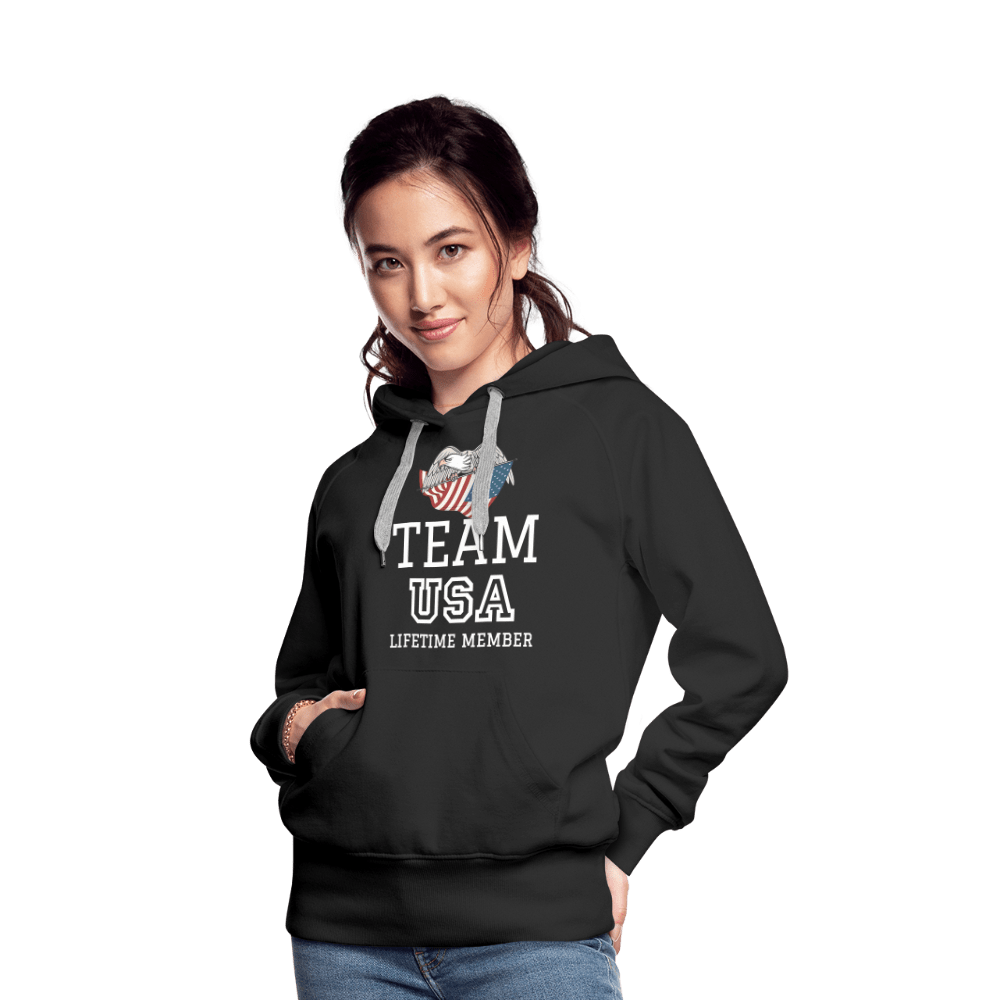 SPOD Women’s Premium Hoodie | Spreadshirt 444 Team USA - Lifetime Member - Women’s Premium Hoodie