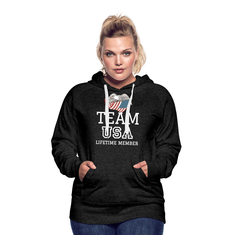 SPOD Women’s Premium Hoodie | Spreadshirt 444 Team USA - Lifetime Member - Women’s Premium Hoodie
