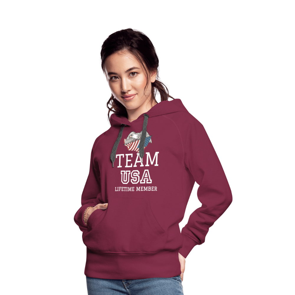 SPOD Women’s Premium Hoodie | Spreadshirt 444 Team USA - Lifetime Member - Women’s Premium Hoodie