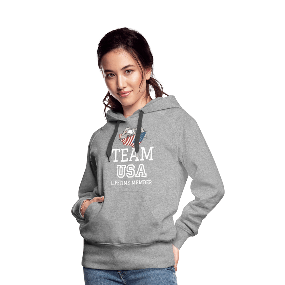 SPOD Women’s Premium Hoodie | Spreadshirt 444 Team USA - Lifetime Member - Women’s Premium Hoodie