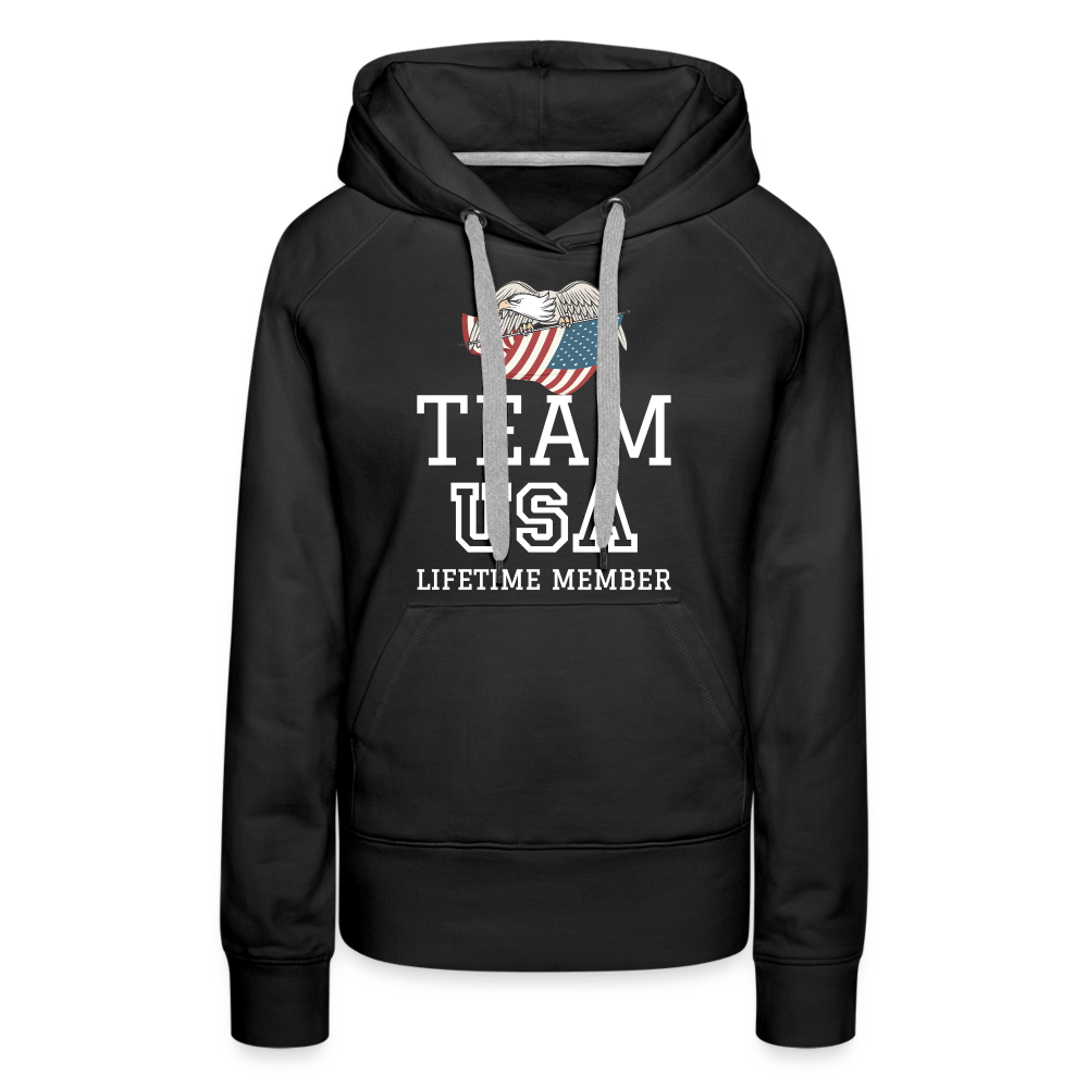 SPOD Women’s Premium Hoodie | Spreadshirt 444 Team USA - Lifetime Member - Women’s Premium Hoodie