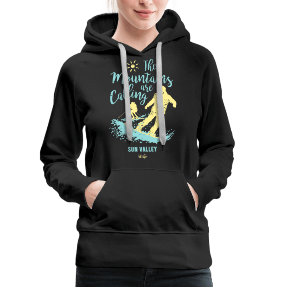 SPOD Women’s Premium Hoodie | Spreadshirt 444 The Mountains are Calling  - Women’s Premium Hoodie
