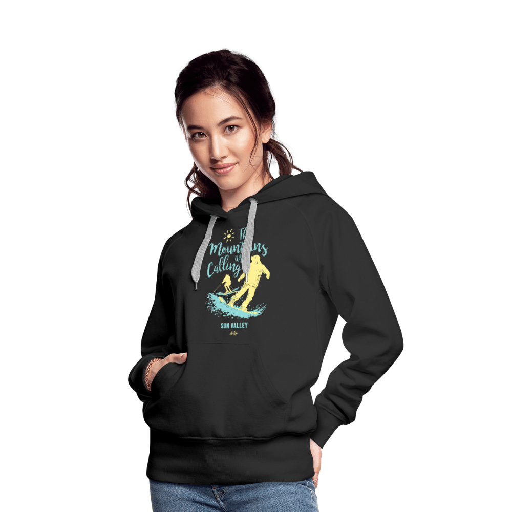 SPOD Women’s Premium Hoodie | Spreadshirt 444 The Mountains are Calling  - Women’s Premium Hoodie