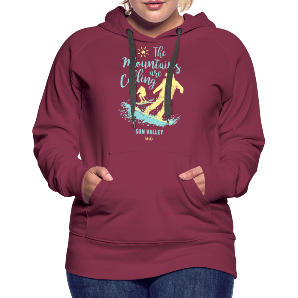 SPOD Women’s Premium Hoodie | Spreadshirt 444 The Mountains are Calling  - Women’s Premium Hoodie