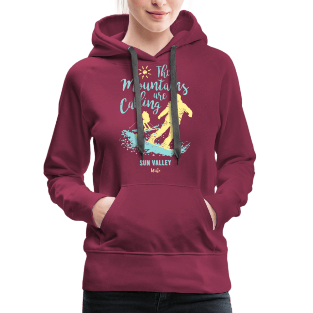 SPOD Women’s Premium Hoodie | Spreadshirt 444 The Mountains are Calling  - Women’s Premium Hoodie
