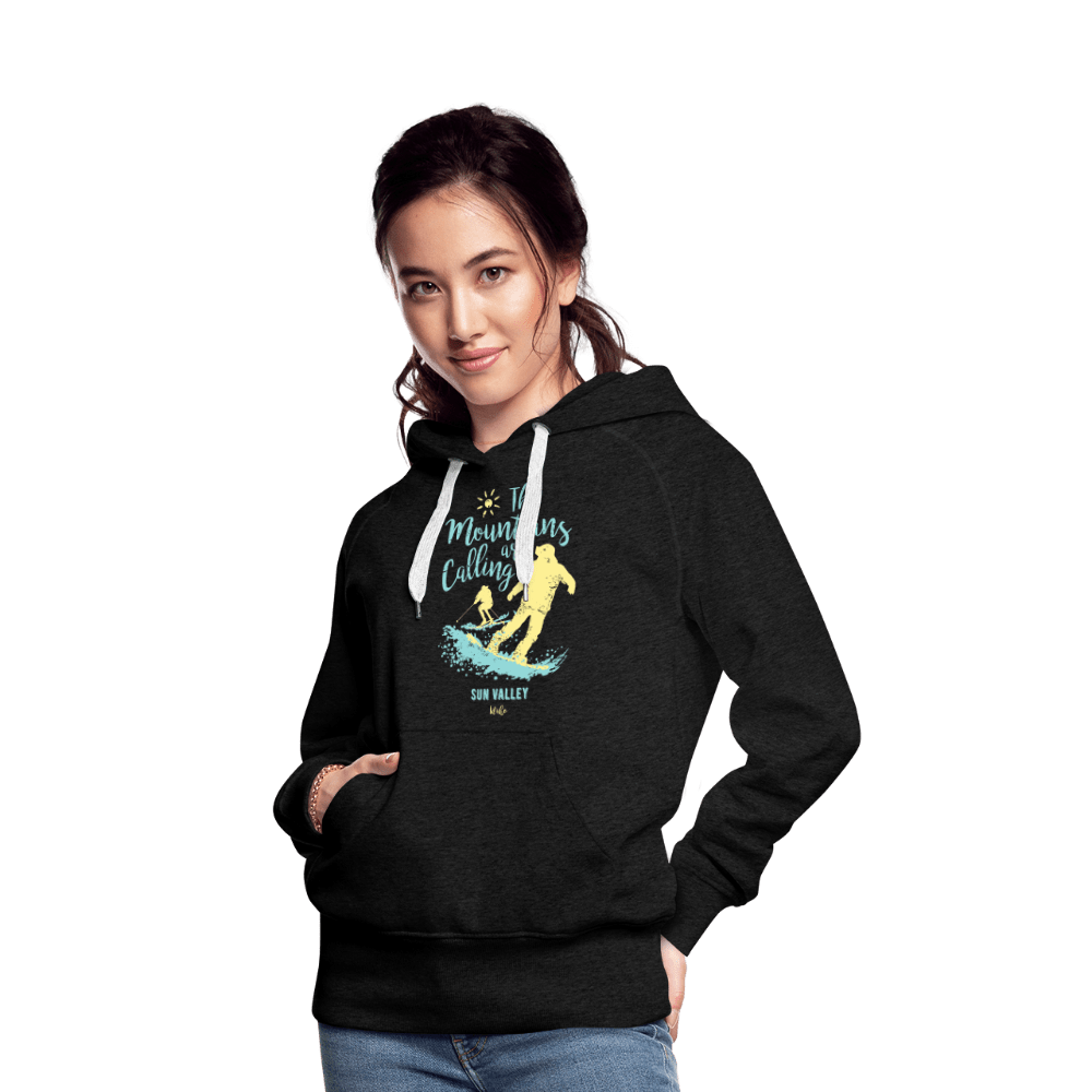 SPOD Women’s Premium Hoodie | Spreadshirt 444 The Mountains are Calling  - Women’s Premium Hoodie