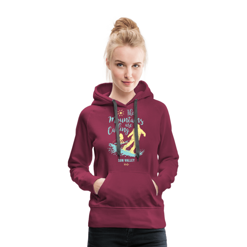 SPOD Women’s Premium Hoodie | Spreadshirt 444 The Mountains are Calling  - Women’s Premium Hoodie