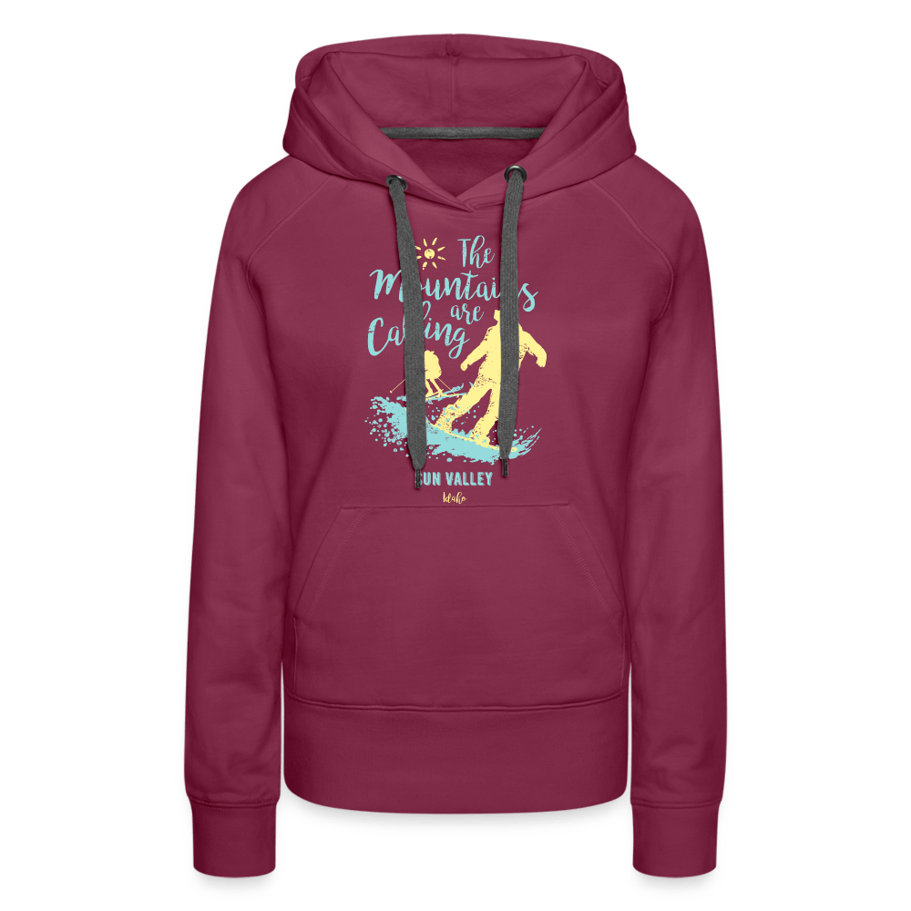 SPOD Women’s Premium Hoodie | Spreadshirt 444 The Mountains are Calling  - Women’s Premium Hoodie
