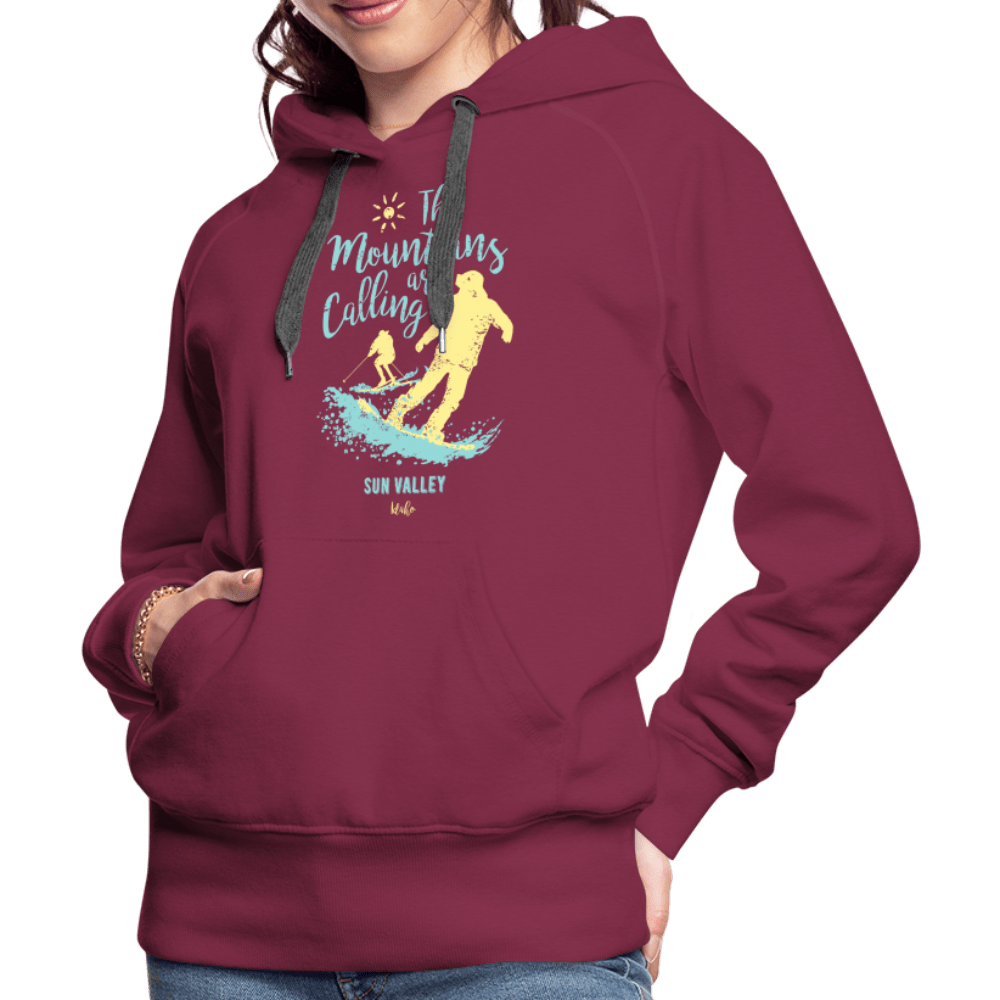 SPOD Women’s Premium Hoodie | Spreadshirt 444 The Mountains are Calling  - Women’s Premium Hoodie