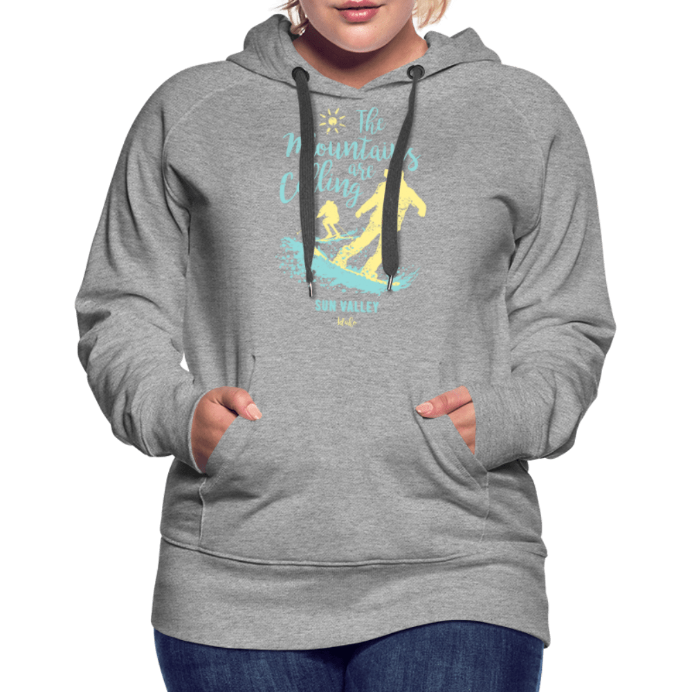 SPOD Women’s Premium Hoodie | Spreadshirt 444 The Mountains are Calling  - Women’s Premium Hoodie