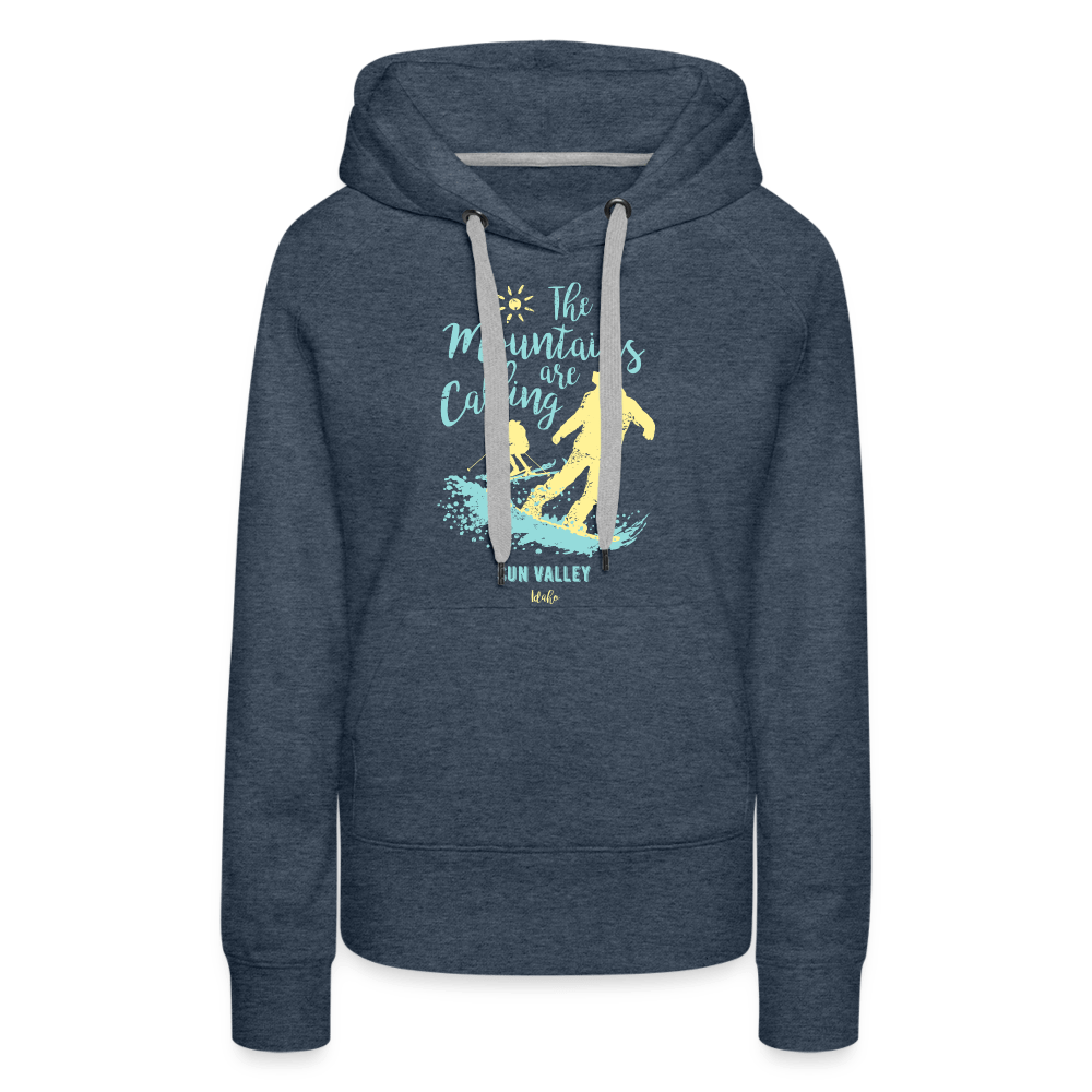 SPOD Women’s Premium Hoodie | Spreadshirt 444 The Mountains are Calling  - Women’s Premium Hoodie