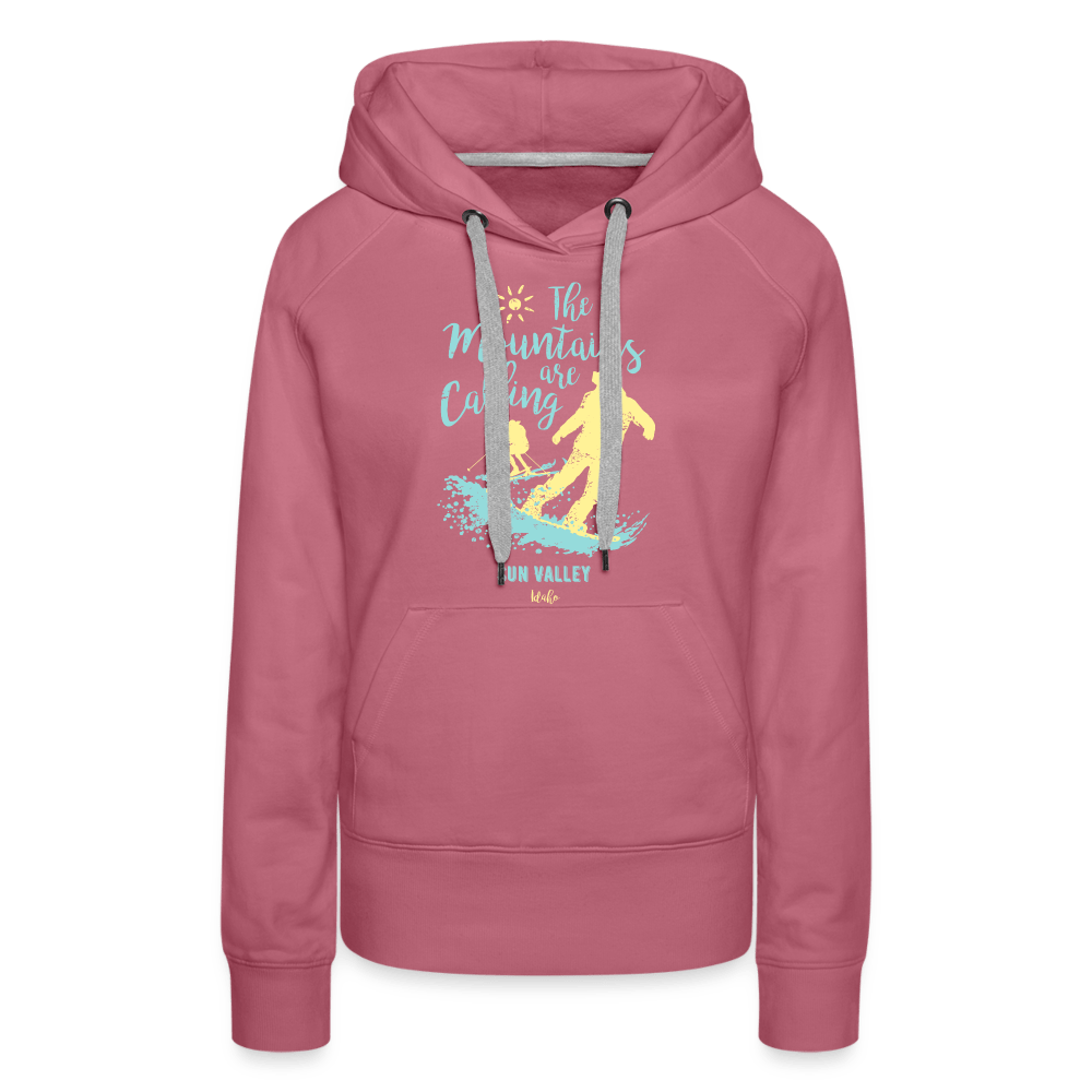 SPOD Women’s Premium Hoodie | Spreadshirt 444 The Mountains are Calling  - Women’s Premium Hoodie