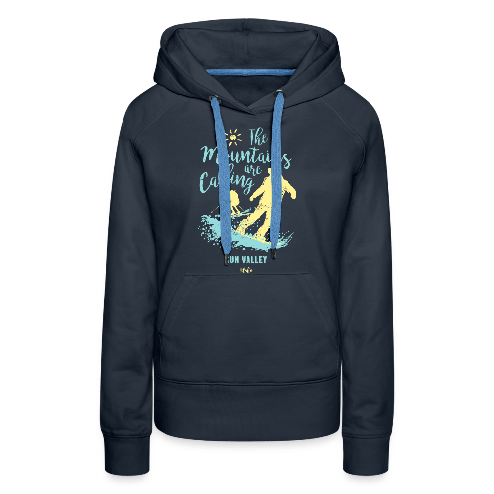 SPOD Women’s Premium Hoodie | Spreadshirt 444 The Mountains are Calling  - Women’s Premium Hoodie