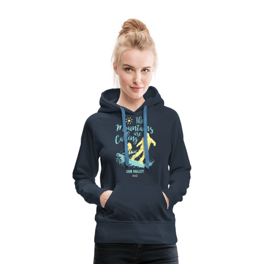 SPOD Women’s Premium Hoodie | Spreadshirt 444 The Mountains are Calling  - Women’s Premium Hoodie