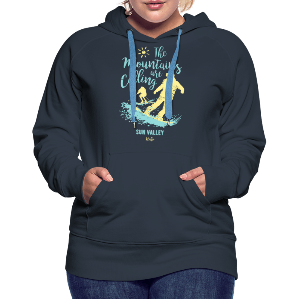 SPOD Women’s Premium Hoodie | Spreadshirt 444 The Mountains are Calling  - Women’s Premium Hoodie