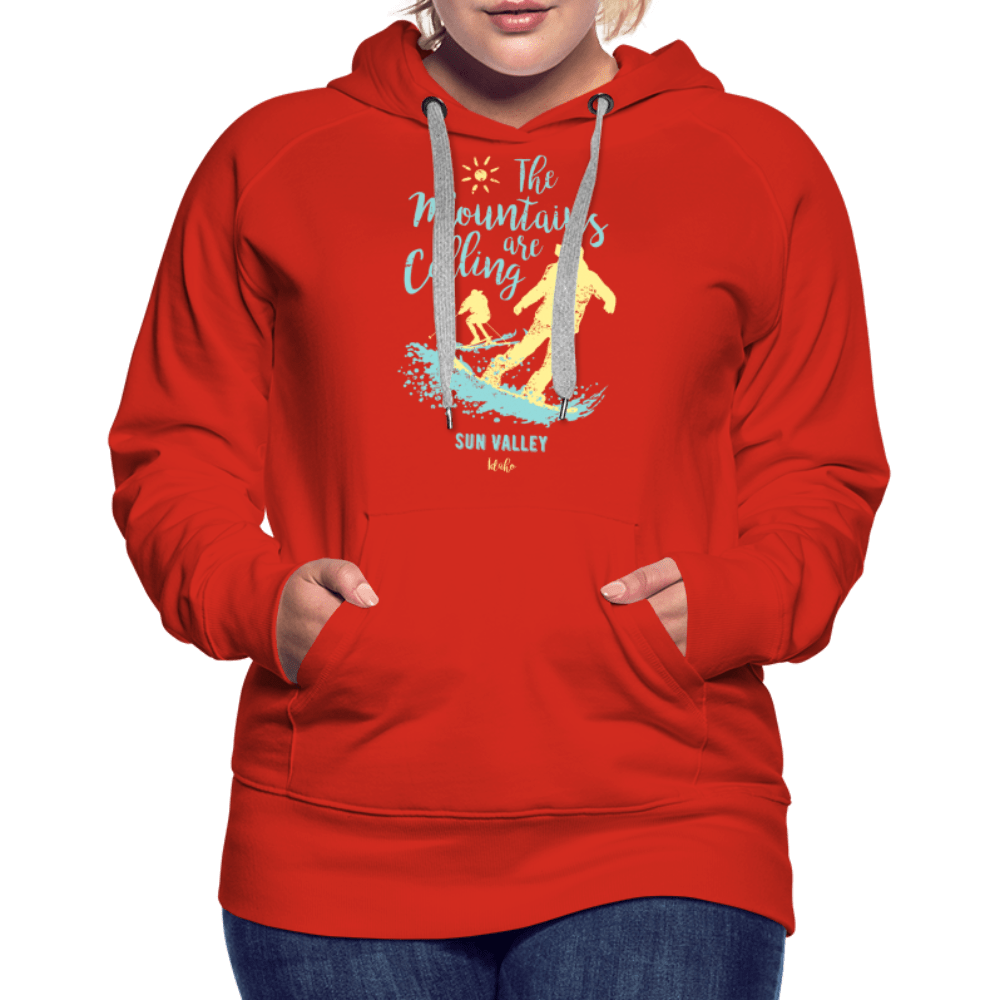 SPOD Women’s Premium Hoodie | Spreadshirt 444 The Mountains are Calling  - Women’s Premium Hoodie