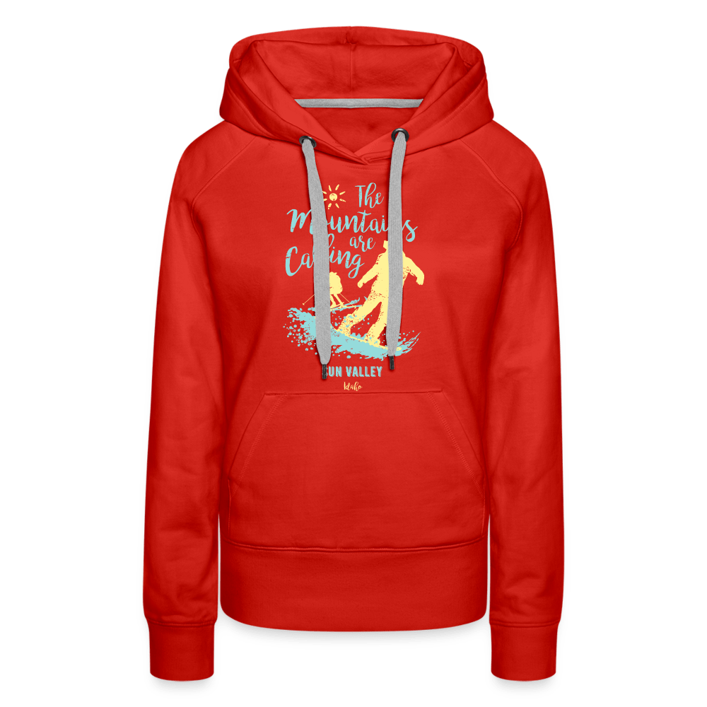 SPOD Women’s Premium Hoodie | Spreadshirt 444 The Mountains are Calling  - Women’s Premium Hoodie