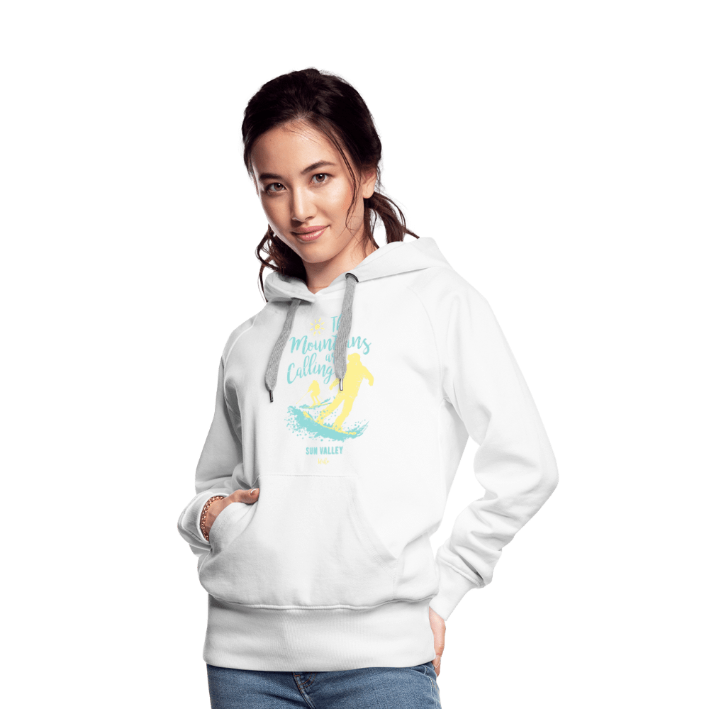 SPOD Women’s Premium Hoodie | Spreadshirt 444 The Mountains are Calling  - Women’s Premium Hoodie