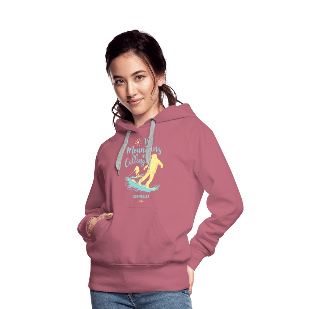 SPOD Women’s Premium Hoodie | Spreadshirt 444 The Mountains are Calling  - Women’s Premium Hoodie