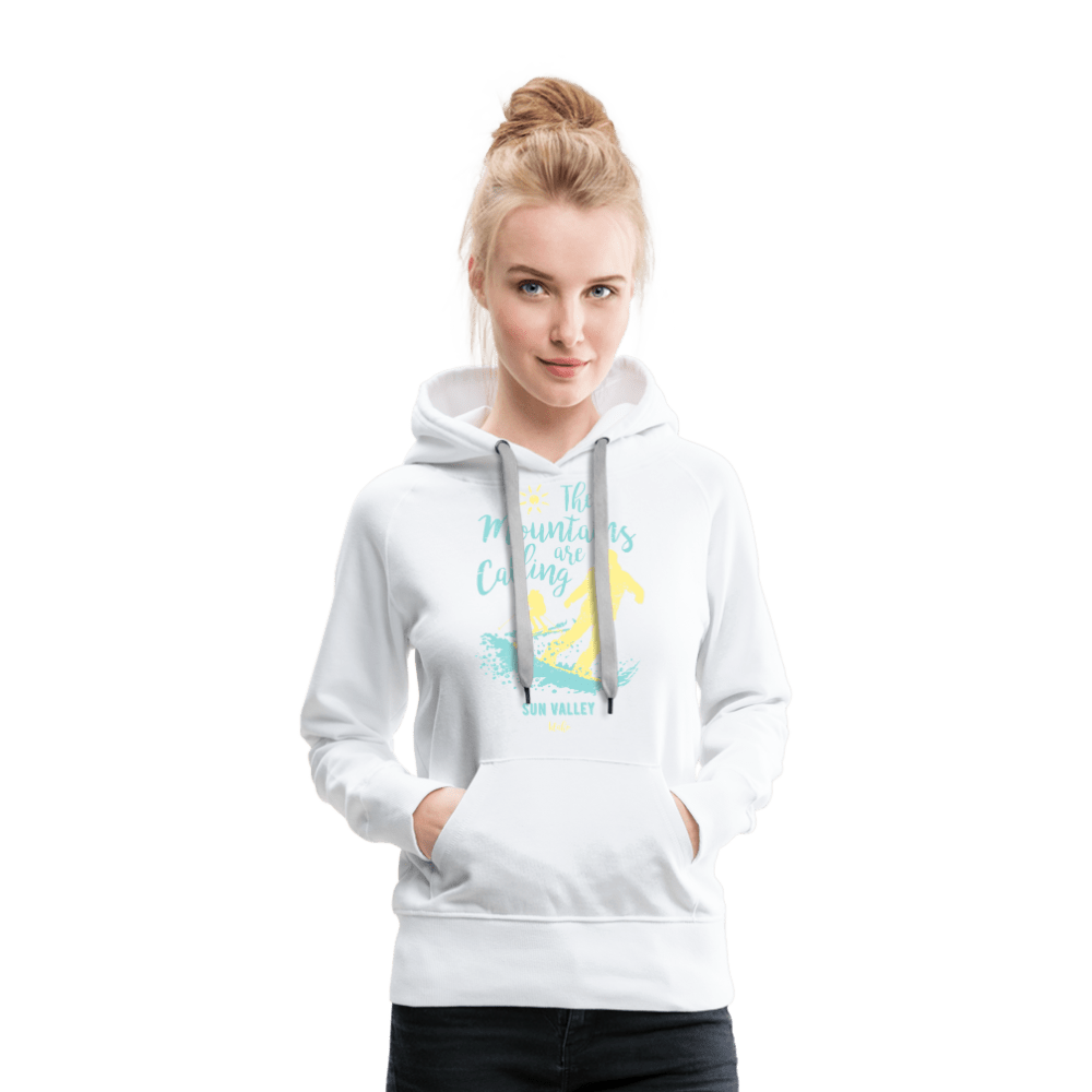 SPOD Women’s Premium Hoodie | Spreadshirt 444 The Mountains are Calling  - Women’s Premium Hoodie