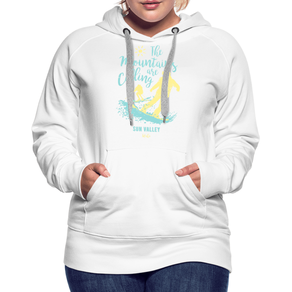 SPOD Women’s Premium Hoodie | Spreadshirt 444 The Mountains are Calling  - Women’s Premium Hoodie