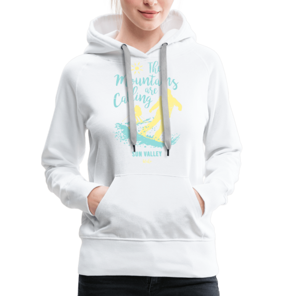 SPOD Women’s Premium Hoodie | Spreadshirt 444 The Mountains are Calling - Women’s Premium Hoodie