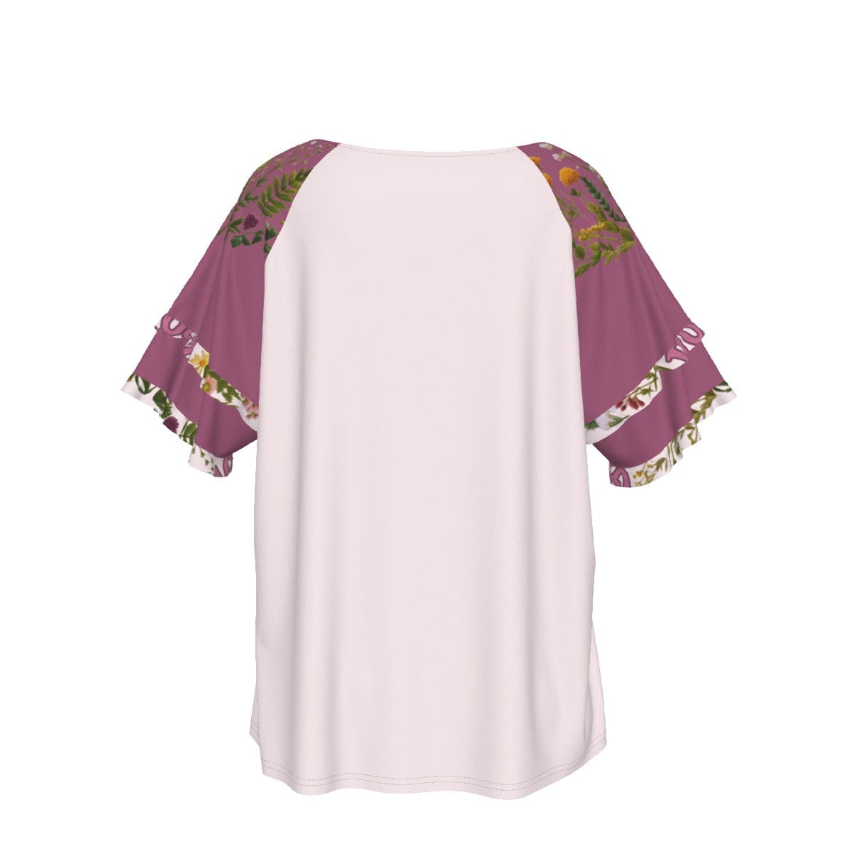Yoycol Women's Round Neck Raglan Sleeve T-shirt