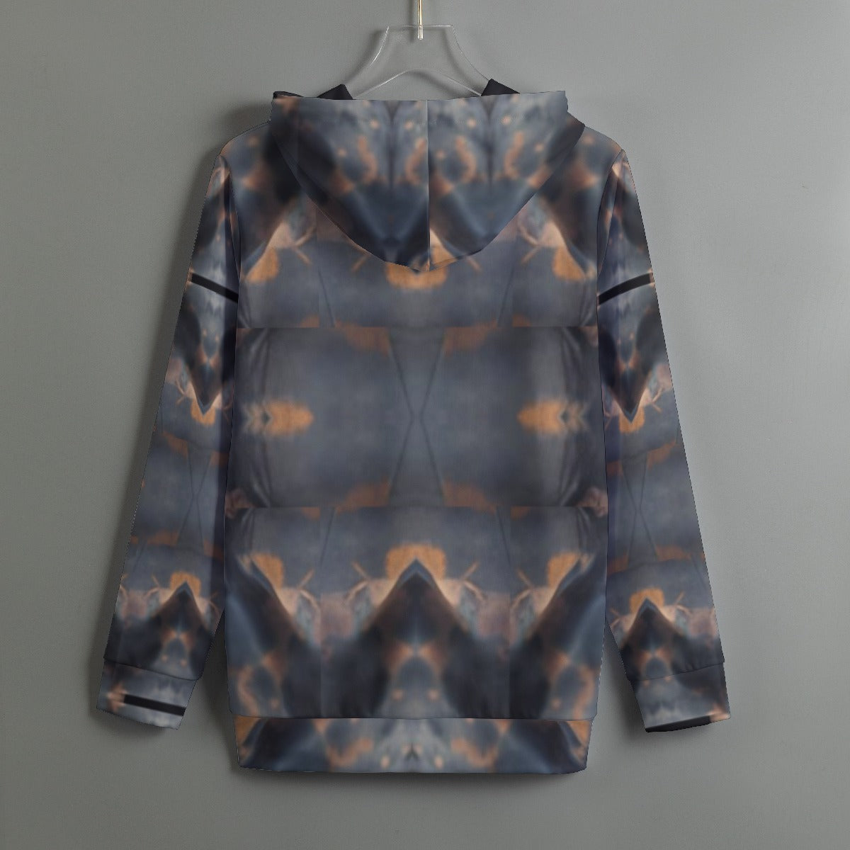 Doggy Doodle All-Over Print Women's Pullover Hoodie With Drawstring
