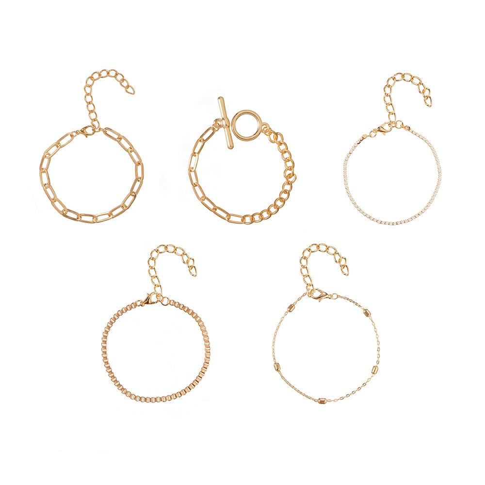 Spruced Roost Bracelets Boldly Beautiful Bracelets - 5PC Set