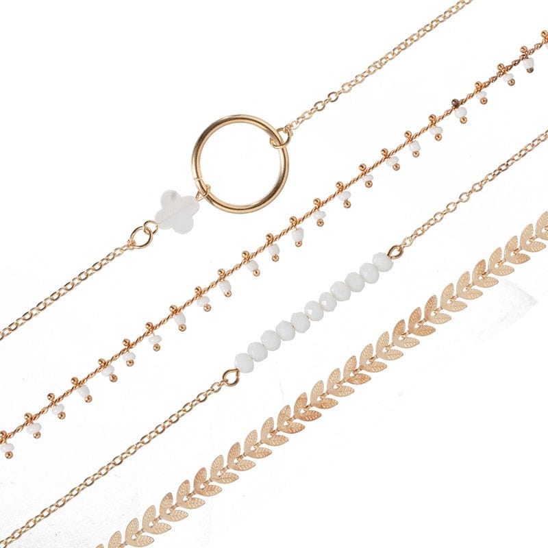 Spruced Roost Bracelets Timeless Gold Tone Bracelet Set - 4 pcs