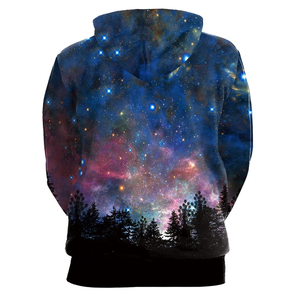 Spruced Roost Hoodie Milky Way Hoodie 3D Printed Sweatshirts M-XXL - 6 Styles