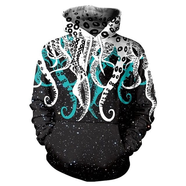 Spruced Roost Hoodie B101-104 / L Milky Way Hoodie 3D Printed Sweatshirts M-XXL - 6 Styles