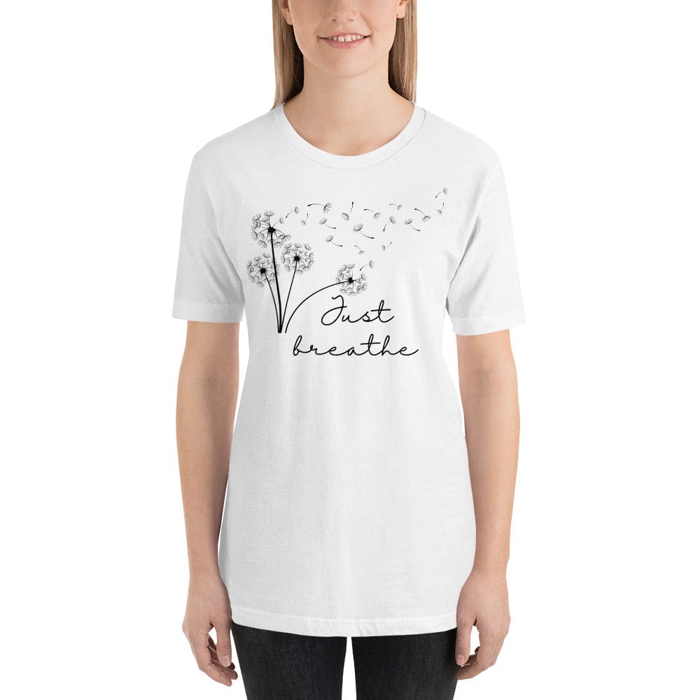 Spruced Roost Just Breathe Crew Neck Tshirt - S-3XL