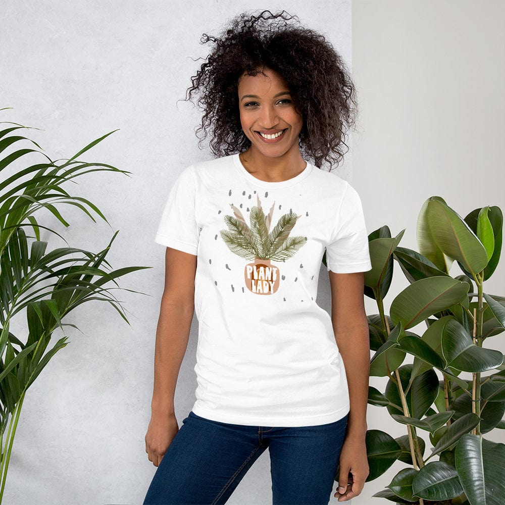 Spruced Roost Plant Lady Women's Organic T-Shirt - XS-5XL
