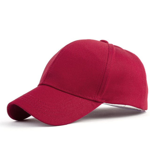 Spruced Roost Red / Adjustable Ponytail Baseball Caps - CC Brand - 29 Colors / 3 Styles