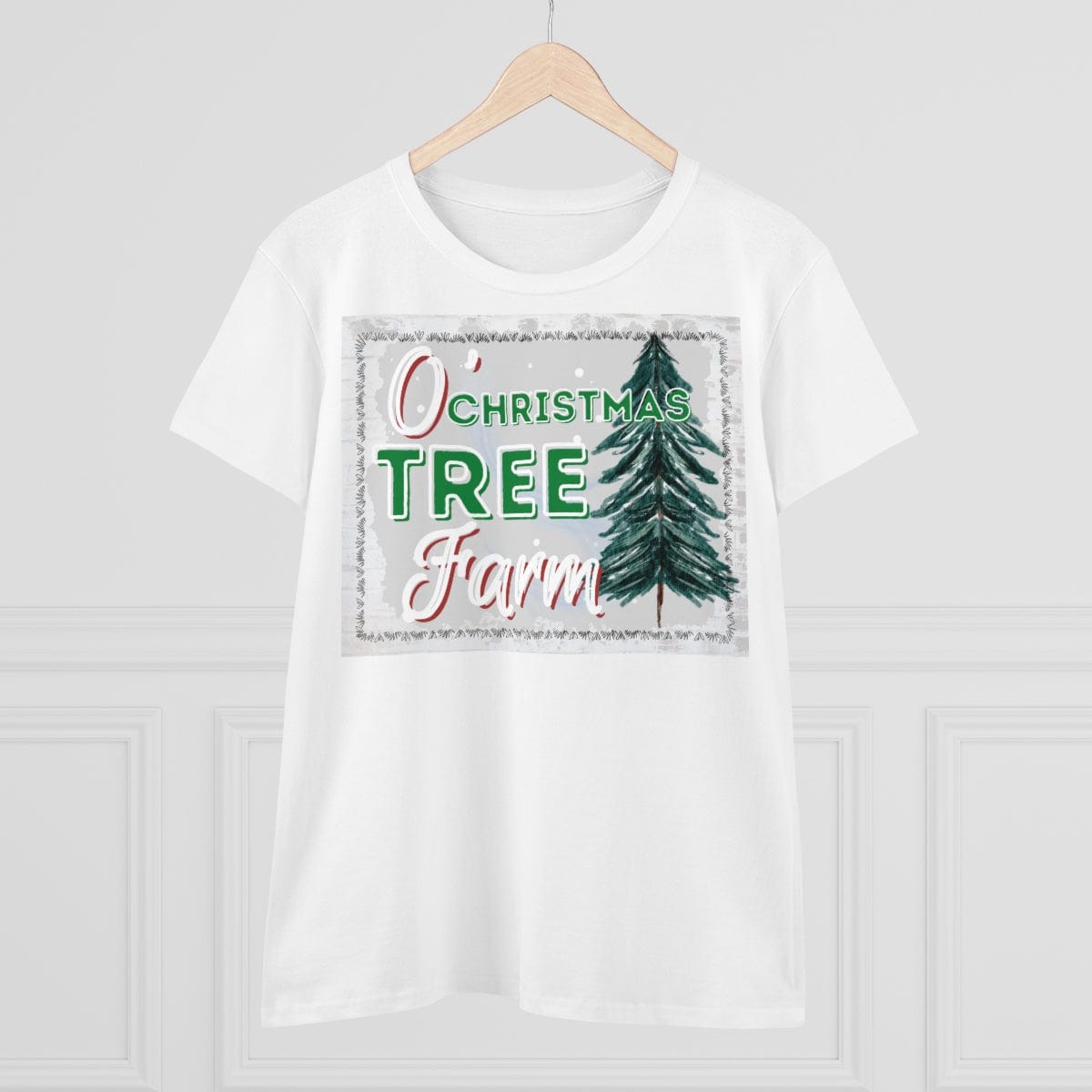 Printify T-Shirt Women's Midweight Cotton Tee