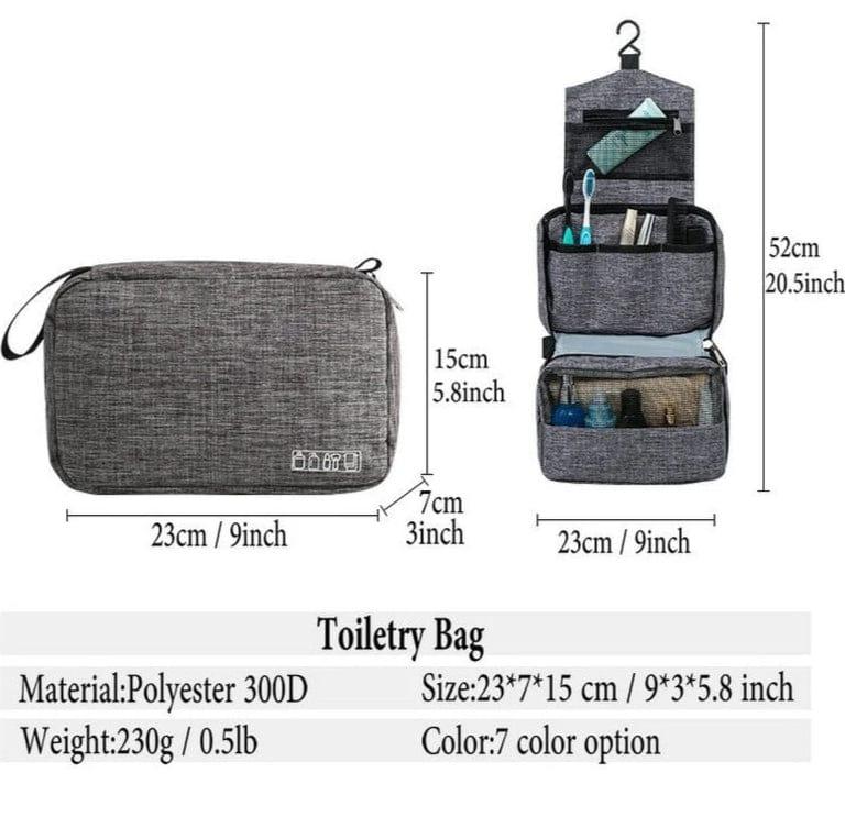 Oberlo Travel Bag Cosmetic Makeup Bag Toiletry Travel Bag - 7 Colors
