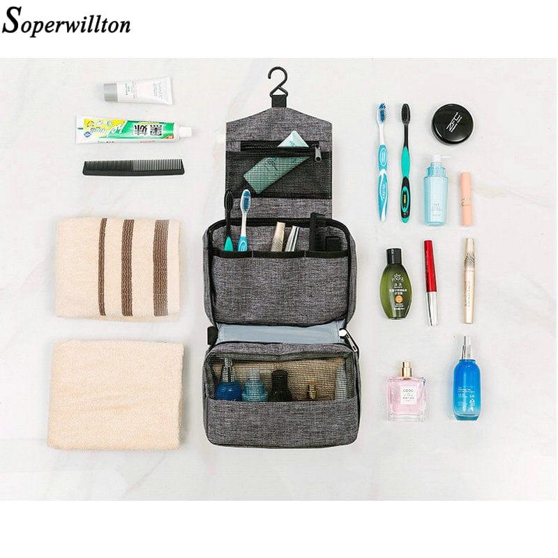 Oberlo Travel Bag Cosmetic Makeup Bag Toiletry Travel Bag - 7 Colors