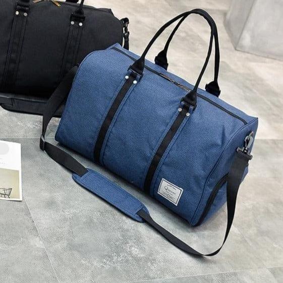 Oberlo Travel Bag Water Repellent Travel Bag with handle - Blue