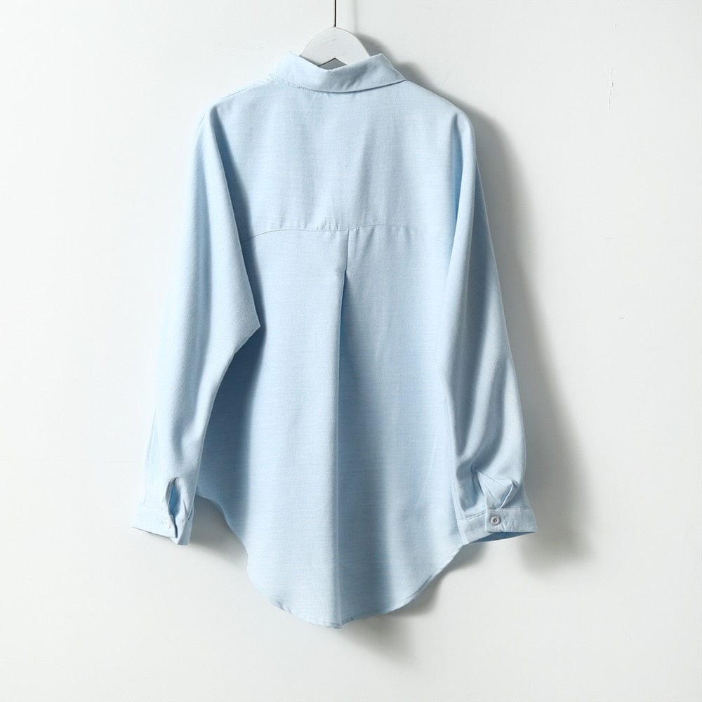 A sherhure Official Store Women's Clothing London Loose Comfy Classic Blouse - 9 Colors - Sizes M-L