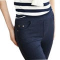 Spruced Roost Women's Clothing Riveting High Waist Stretch Jeans - 2 Colors - S-6XL