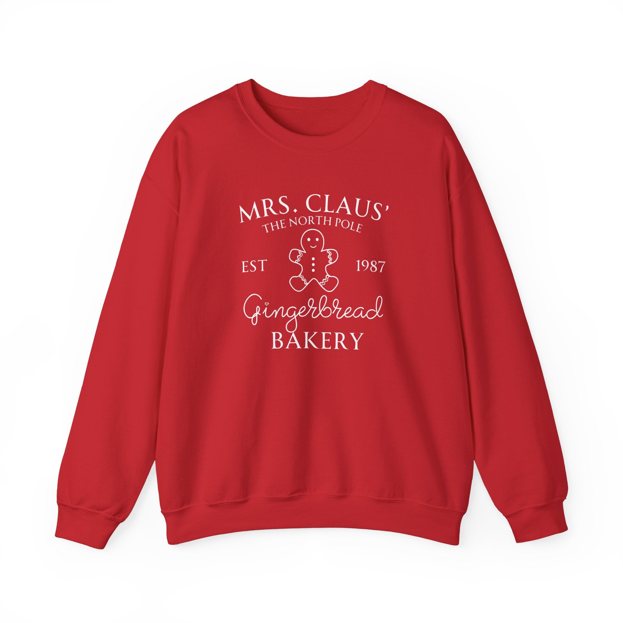 Mrs. Claus' Gingerbread Bakery - Unisex Heavy Blend™ Crewneck Sweatshirt