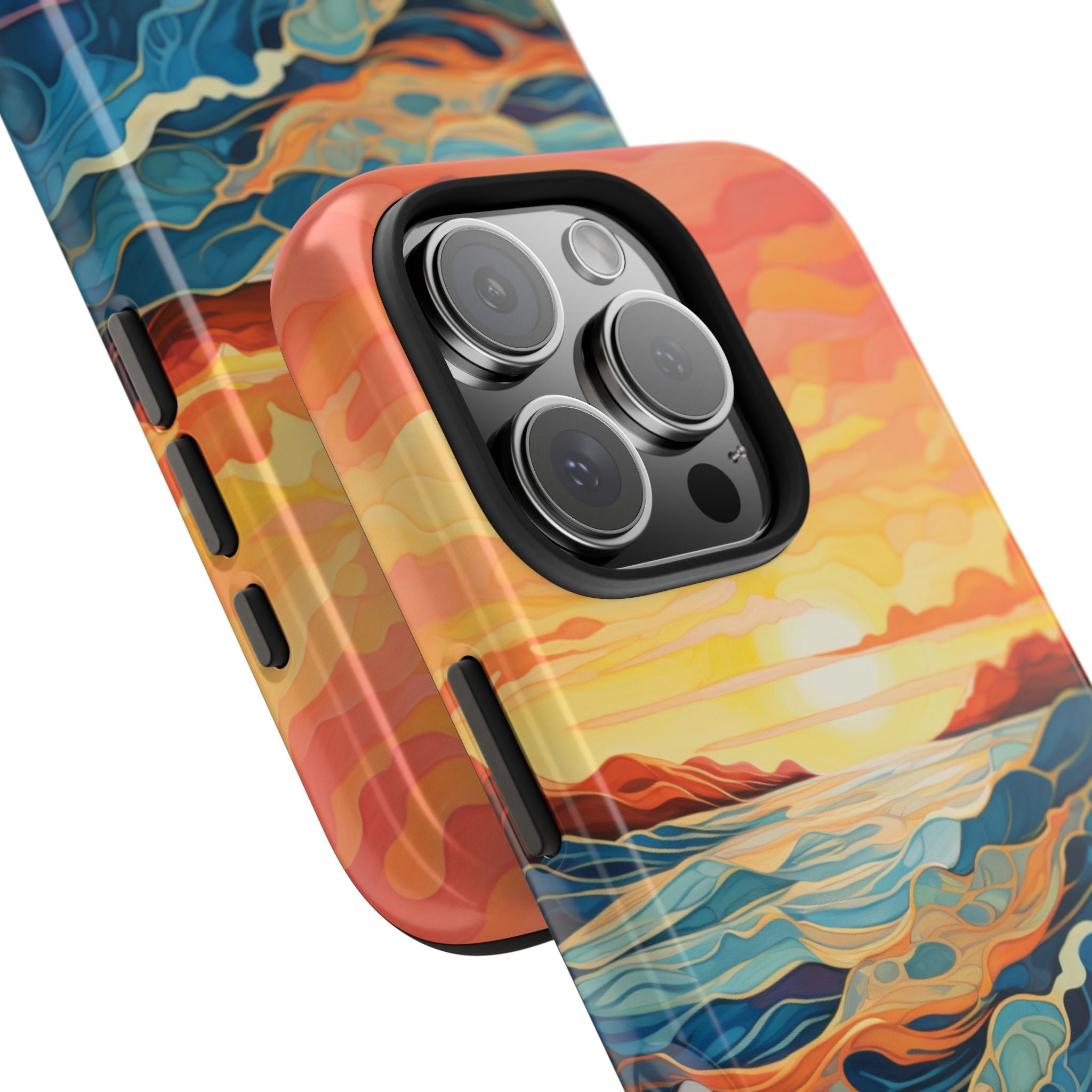 Sunset Swell - Tough Case for iPhone 14, 15, 16