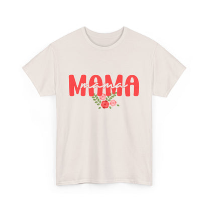 Floral Mama Colorful Unisex Heavy Cotton Tee