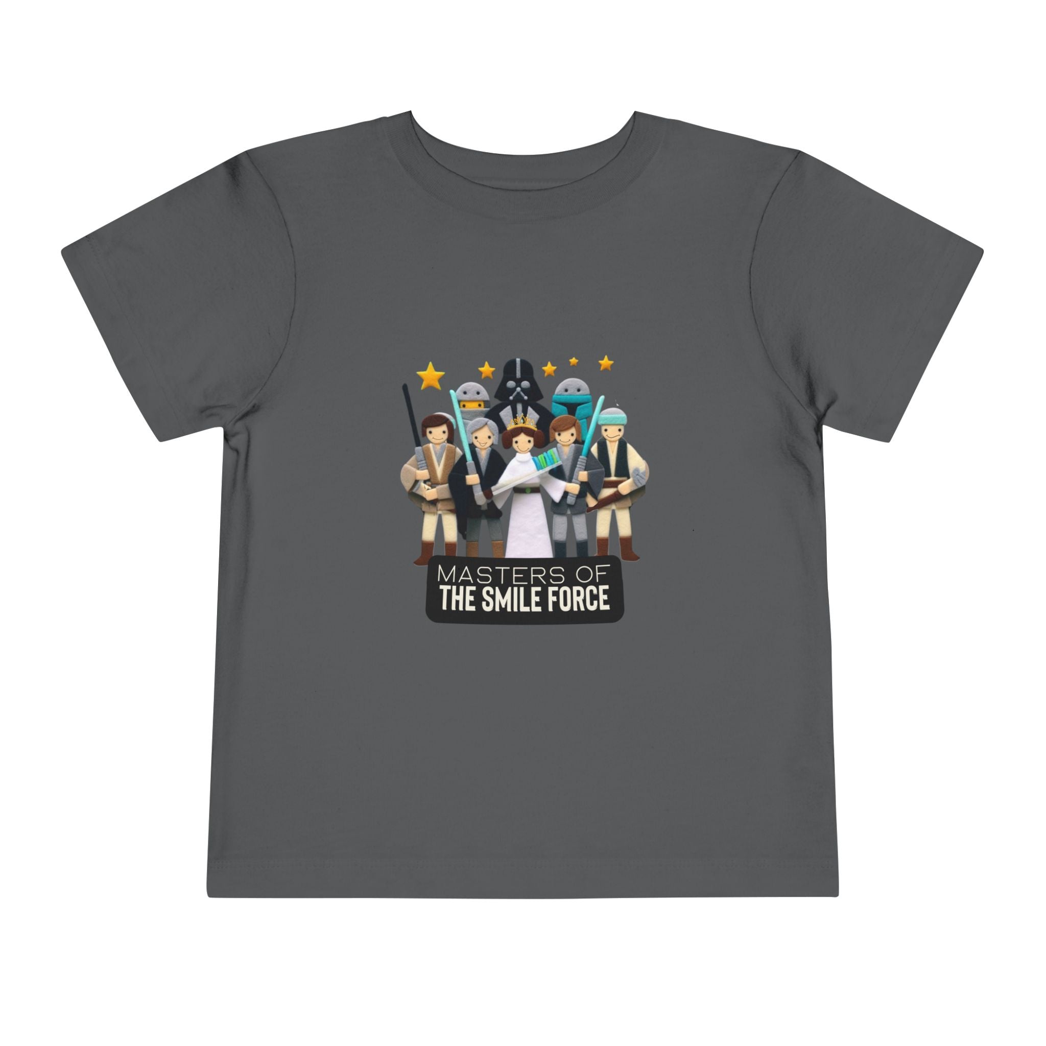 Star Warz Master of the Force - Bella & Canva T-shirt - 2T, 3T, 4T, 5T