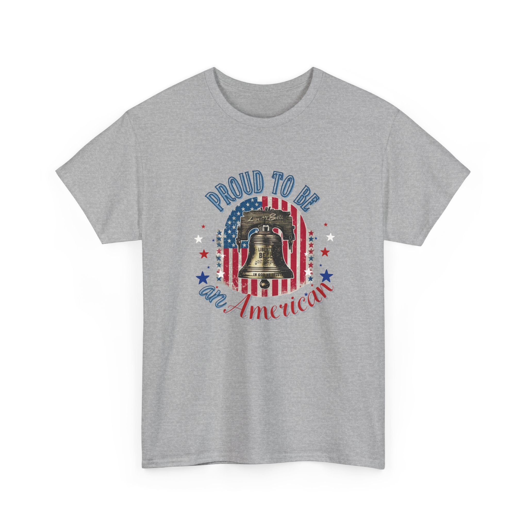 Proud to be an American - Unisex Heavy Cotton Tee