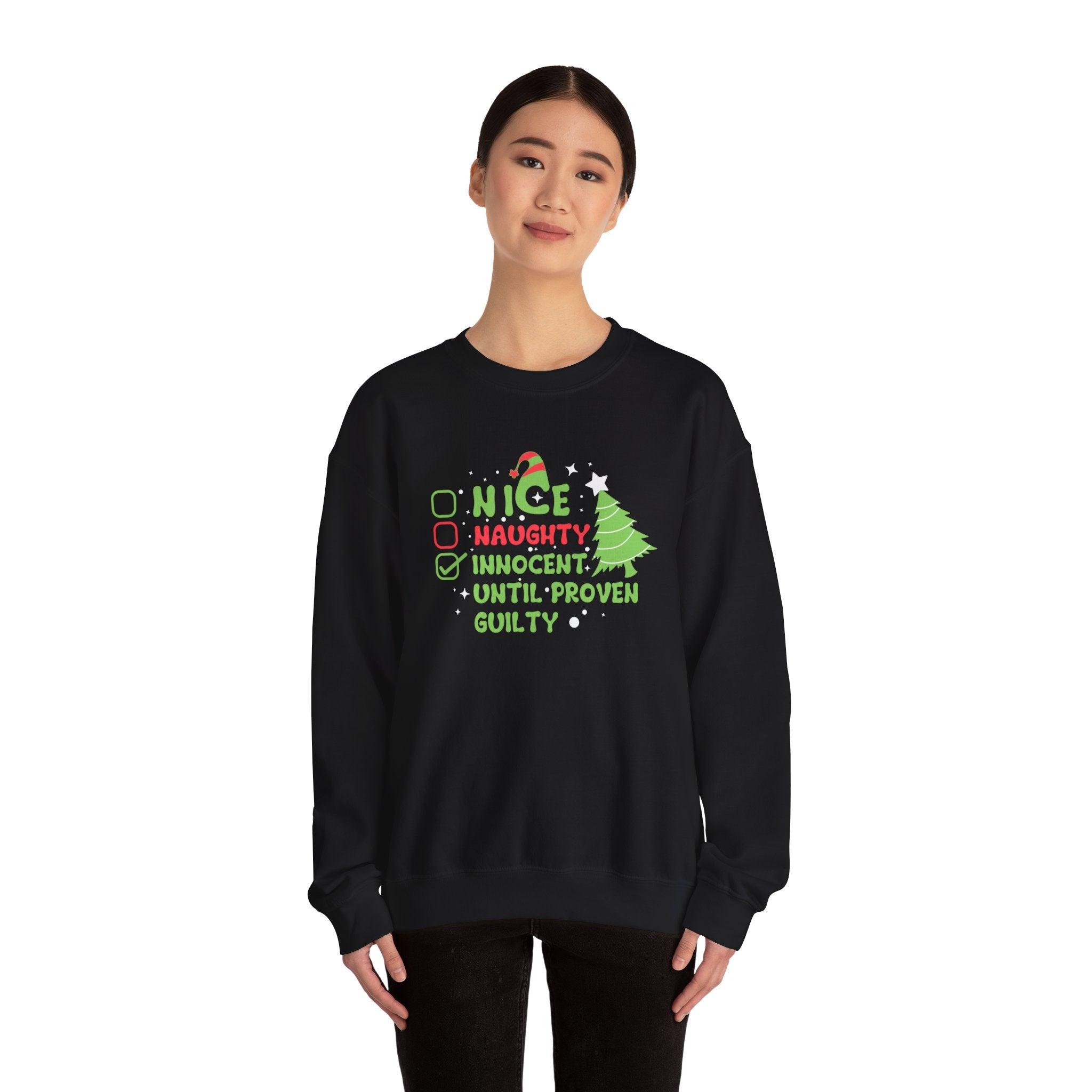 Naughty or Nice Unisex Heavy Blend™ Crewneck Sweatshirt