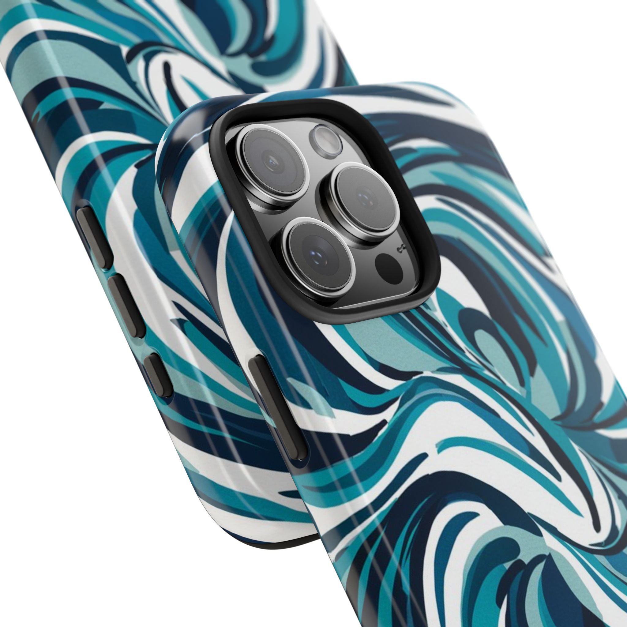 Churning Pacific Seas - Tough Case for iPhone 14, 15, 16